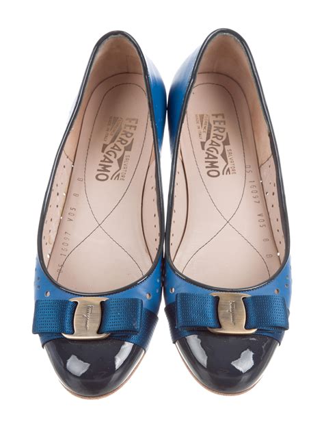 ferragamo flats varina